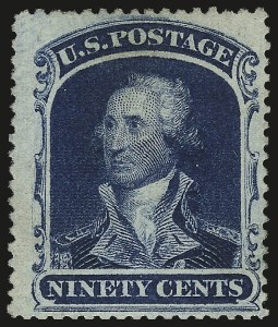 Sale 976, Lot 1275, 10c-90c 1857-60 Issue (Scott 31-39)