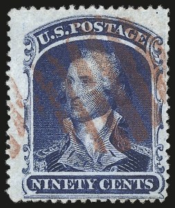 Sale 976, Lot 1276, 10c-90c 1857-60 Issue (Scott 31-39)