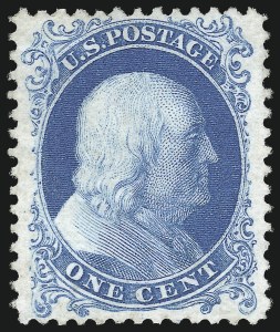 Sale 976, Lot 1277, 1875 Reprint of 1857-60 Issue (Scott 40-47)