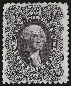 Sale 976, Lot 1294, 1875 Reprint of 1857-60 Issue (Scott 40-47)