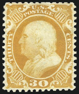 Sale 976, Lot 1296, 1875 Reprint of 1857-60 Issue (Scott 40-47)