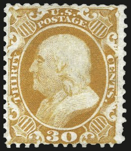 Sale 976, Lot 1297, 1875 Reprint of 1857-60 Issue (Scott 40-47)