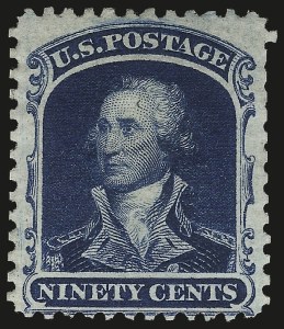 Sale 976, Lot 1300, 1875 Reprint of 1857-60 Issue (Scott 40-47)