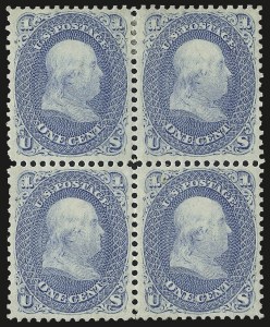 Sale 976, Lot 1304, 1861-66 Issue (Scott 56-67b)