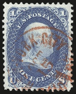 Sale 976, Lot 1306, 1861-66 Issue (Scott 56-67b)