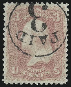 Sale Number 976, Lot Number 1311, 1861-66 Issue (Scott 56-67b)