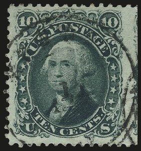 Sale 976, Lot 1327, 1861-66 Issue (Scott 68-70c)