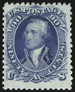Sale 976, Lot 1352, 1861-66 Issue (Scott 71-78b)