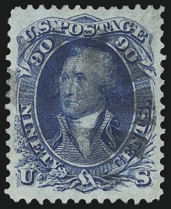 Sale Number 976, Lot Number 1353, 1861-66 Issue (Scott 71-78b) Sale Number 976, Lot Number 1353, 1861-66 Issue (Scott 71-78b)