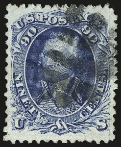Sale 976, Lot 1354, 1861-66 Issue (Scott 71-78b)