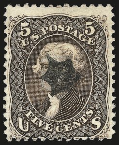 Sale 976, Lot 1368, 1861-66 Issue (Scott 71-78b)