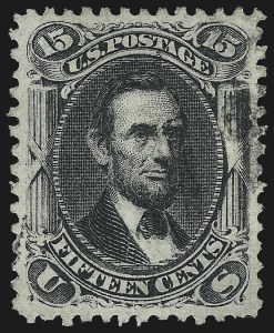 Sale 976, Lot 1372, 1861-66 Issue (Scott 71-78b)