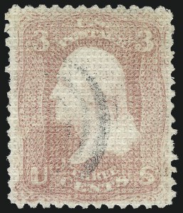 Sale 976, Lot 1377, 1867 Experimental Grills (A-Z, Scott 79-85E)