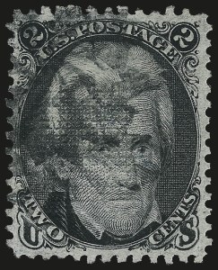 Sale 976, Lot 1387, 1867 Experimental Grills (A-Z, Scott 79-85E)