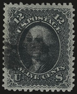 Sale 976, Lot 1393, 1867 Experimental Grills (A-Z, Scott 79-85E)