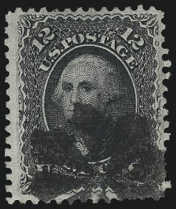 Sale 976, Lot 1394, 1867 Experimental Grills (A-Z, Scott 79-85E)