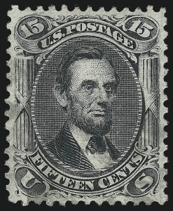 Sale 976, Lot 1405, 1867-68 Grilled Issue (E Grill - Scott 86-91)