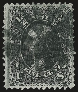 Sale 976, Lot 1418, 1867-68 Grilled Issue (F Grill - Scott 92-101)