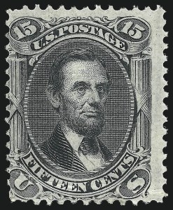 Sale 976, Lot 1419, 1867-68 Grilled Issue (F Grill - Scott 92-101)