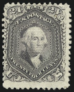 Sale 976, Lot 1422, 1867-68 Grilled Issue (F Grill - Scott 92-101)