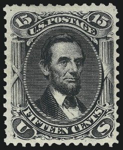 Sale 976, Lot 1432, 1875 Re-Issue of 1861-66 Issue (Scott 102-111)