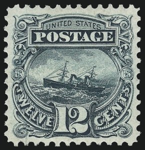 Sale 976, Lot 1495, 1875 Re-Issue of 1869 Pictorial Issue (Scott 123-133a)