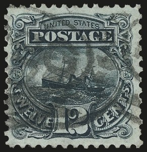 Sale 976, Lot 1500, 1875 Re-Issue of 1869 Pictorial Issue (Scott 123-133a)