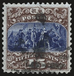 Sale 976, Lot 1505, 1875 Re-Issue of 1869 Pictorial Issue (Scott 123-133a)