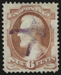 Sale 976, Lot 1525, 1870-71 National Bank Note Co. Grilled Issue (Scott 134-144)
