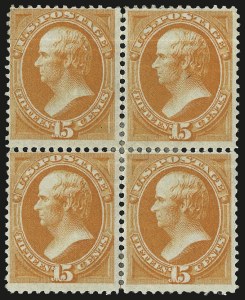 Sale 976, Lot 1536, 1870-71 National Bank Note Co. Grilled Issue (Scott 134-144)