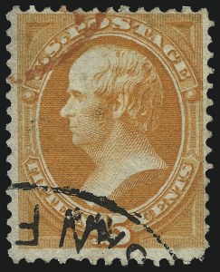 Sale 976, Lot 1538, 1870-71 National Bank Note Co. Grilled Issue (Scott 134-144)