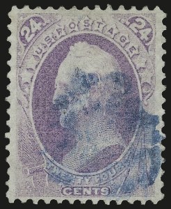 Sale 976, Lot 1540, 1870-71 National Bank Note Co. Grilled Issue (Scott 134-144)