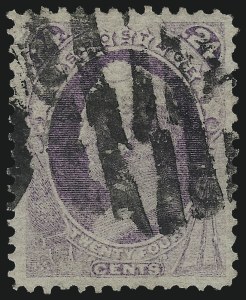 Sale 976, Lot 1541, 1870-71 National Bank Note Co. Grilled Issue (Scott 134-144)