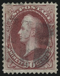 Sale 976, Lot 1546, 1870-71 National Bank Note Co. Grilled Issue (Scott 134-144)