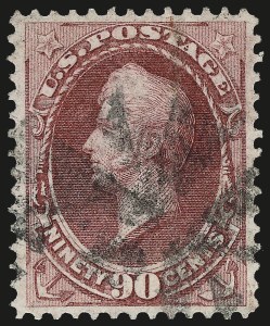 Sale 976, Lot 1577, 1870-71 National Bank Note Co. Ungrilled Issue (Scott 145-155)