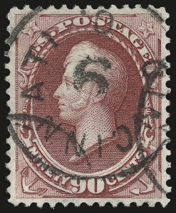Sale 976, Lot 1581, 1870-71 National Bank Note Co. Ungrilled Issue (Scott 145-155)