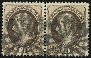 Sale 976, Lot 1582, 1873 Continental Bank Note Co. Issue (Scott 156-166)