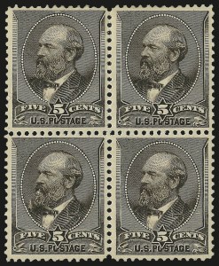 Sale 976, Lot 1620, 1881-87 American Bank Note Co. Issues (Scott 205-218)