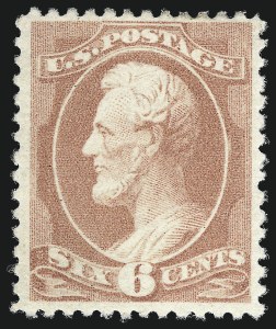 Sale 976, Lot 1624, 1881-87 American Bank Note Co. Issues (Scott 205-218)