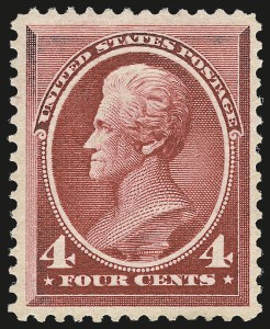 Sale 976, Lot 1632, 1881-87 American Bank Note Co. Issues (Scott 205-218)