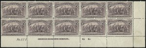 Sale 976, Lot 1670, 1893 Columbian Issue (1c thru 8c, Scott 230-236)