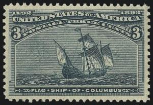Sale 976, Lot 1674, 1893 Columbian Issue (1c thru 8c, Scott 230-236)