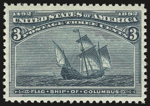 Sale 976, Lot 1675, 1893 Columbian Issue (1c thru 8c, Scott 230-236)