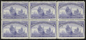 Sale 976, Lot 1678, 1893 Columbian Issue (1c thru 8c, Scott 230-236)