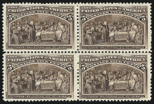 Sale 976, Lot 1682, 1893 Columbian Issue (1c thru 8c, Scott 230-236)