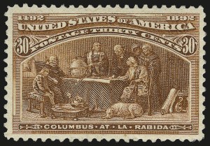 Sale 976, Lot 1691, 1893 Columbian Issue (10c thru $1.00, Scott 237-241)