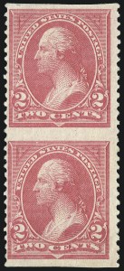 Sale 976, Lot 1727, 1894 Unwatermarked Bureau Issue (Scott 246-263)
