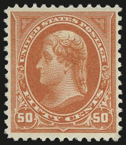 Sale 976, Lot 1741, 1894 Unwatermarked Bureau Issue (Scott 246-263)