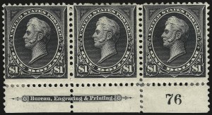 Sale 976, Lot 1748, 1894 Unwatermarked Bureau Issue (Scott 246-263)