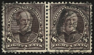 Sale 976, Lot 1774, 1895 Watermarked Bureau Issue (Scott 264-278)